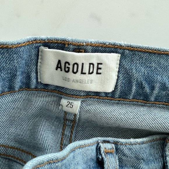 AGOLDE Riley High Rise Straight Crop - Picture 5 of 7